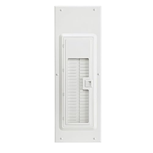 Leviton 42 Space Indoor Load Center Cover and Door with Window, LDC42-W, White