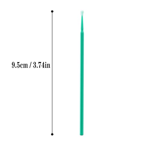 BinaryABC Vegetable Pollinator Tool Flower Pollination Brush Fruit Tree Pollinator Garden Pollinator Tools,100PCS (Green)