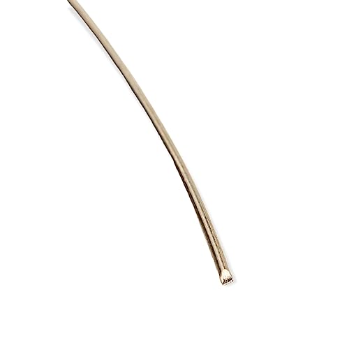 8 Feet Silver Solder Wire Easy 22 Gauge (0.025") Made in USA by CRAFT WIRE