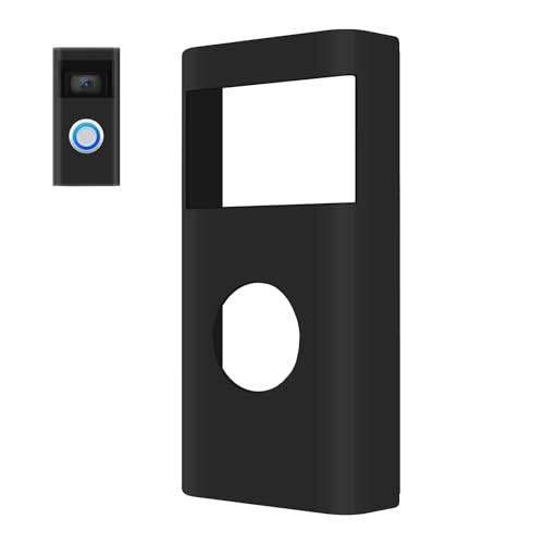 Silicone Skin Case Cover Compatible with Ring Video Doorbell (2nd Gen & Battery Doorbell Plus), Ring Doorbell Cover Durable, Weather, UV, Rain Resistant