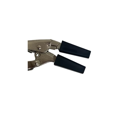 Made in the USA (Pat. Pend.): Soft Jaw Covers for Long Nose Vise Grip Pliers- Non-Marring for 6"" Pliers., Black, WAITPU6