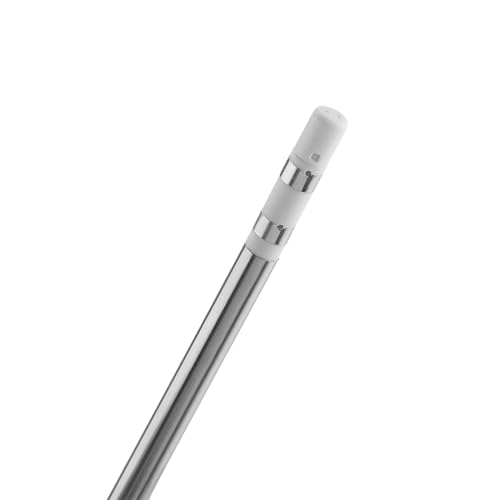 T12 Series Soldering Iron Tips, Stainless Steel Soldering Tips, Copper Solder Tips, Soldering Station Tip Welding Tool Replacement for FX-951 Rework Station (T12-D08)