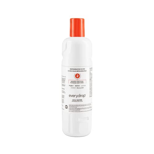 everydrop¢ç by Whirlpool Ice and Water Refrigerator Filter 2, EDR2RXD1, Single-Pack