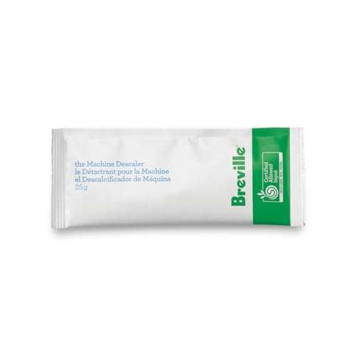 Breville Descaler 12-Pack for Espresso Machines – BCC102 Compatible Descaling Powder