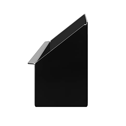 Extreme Max 5001.6165 Wall-Mount Aluminum Aerosol Storage Shelf Organizer for Enclosed Race Trailer, Shop, Garage, Storage - Black