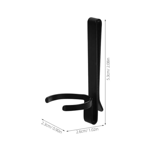 PRETYZOOM 2pcs Flashlight Belt Clip Sturdy Metal Replacement Clip for Securely Attaching Pocket Holder for Outdoor Activities and Repairs