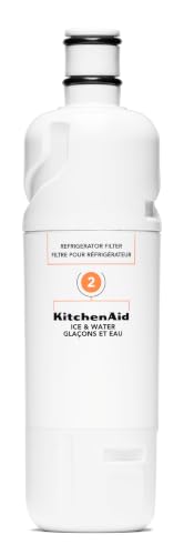 KitchenAid Refrigerator Water Filter 2 KAD2RXD1 | NSF Certified, Reduce 28 Contaminants