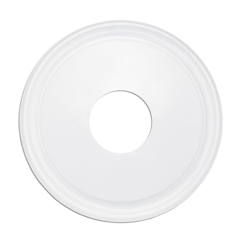 EIFHYT 13-inch White Molded Nylon Ceiling Medallion for Light Fixtures & Fans