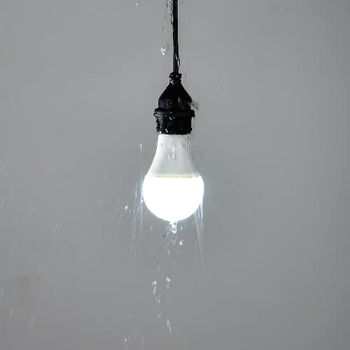 10FT Waterproof Outdoor Electric Light Socket with Wire - E26/E27 Plug, Heavy Duty, IP65