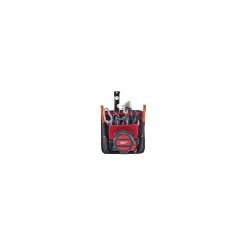 HUSKY 7 in. 3 Pocket Tape SpunTuff heavy-duty water-resistant Tool Storage Tool Belts and Pencil Pouch