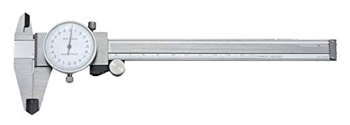 HARDEN Dial Caliper - 6" / 150mm, Stainless Steel, Shockproof