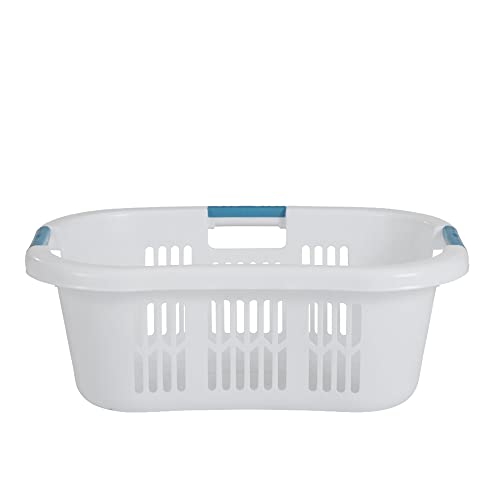 Rubbermaid 2.1 Bushel Hip-Hugger Laundry Basket – Extra Large White