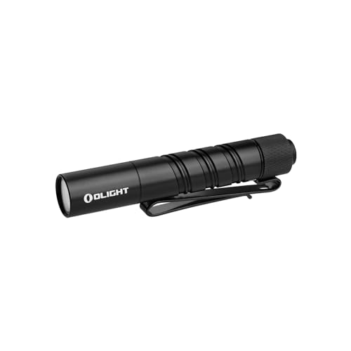 OLIGHT I3T 2 EOS Black Pocket EDC Flashlight - Compact, Waterproof, 200 Lumens