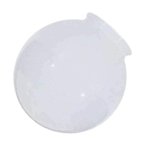 6-Inch White Glass Globe Shade with 3.25-Inch Fitter Opening | Satco