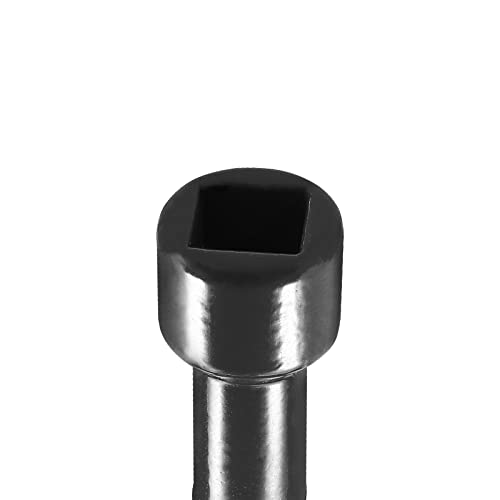 3 Pcs 4-Way Multi-Functional Utilities Key, Plumbing Key, Triangle Square Wrench, Opening Key for Water Gas Electric Meter Box, Black