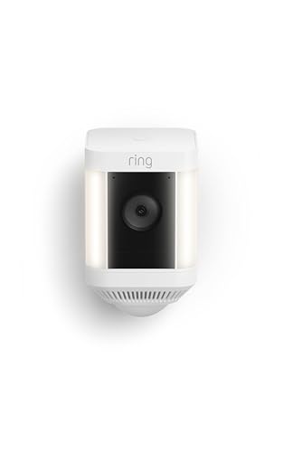 Ring Spotlight Cam Plus Battery Security Camera - White, 1 Pack