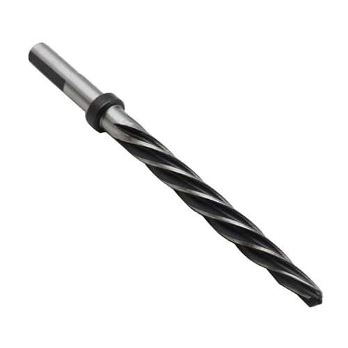 3/8" Bridge Construction Reamer Drill Bit, M2 HSS Taper Reamer with 5-Spiral Flutes & 3/8" Non-Slip Shank ? Ideal for Steel/Alloy/Metal (Aligning & Enlarging Holes)