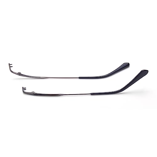 QYAJS 1 Pair Metal Frame Arms Rimless Glasses Legs Glasses Replacement Temple Eyewear Frame Temple