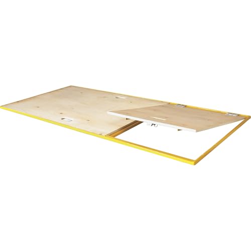 Metaltech Scaffolding Platform with Trap Door - 67in W x 29in D Steel & Plywood