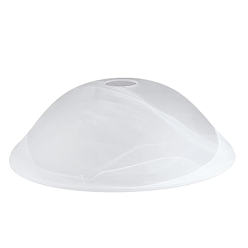 Transitional Aspen Creative 11-1/2" Alabaster Glass Shade for Medium Base Fixtures