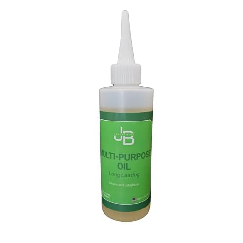 JB Industries Multi-Purpose Lubricating Oil 4 oz ? All-Purpose Oil for Home, Automotive & Shop Use, Long-Lasting Anti-Rust Machine Oil with Precision Drip Applicator for Hinges, Wheels, Tools, & More