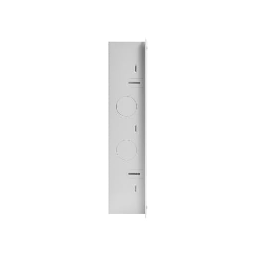 VEVOR Structured Media Enclosure, 17-Inch, Recessed in-Wall Media Box with Cover, Wall-Mount Cable Management Box Kit, Structured Wiring Multi-Media Cabinet, Cold-Rolled Steel, for TV Home Theater