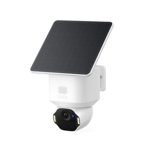eufy Security SoloCam E42 4K Solar Wi-Fi Security Camera with AI Facial Recognition