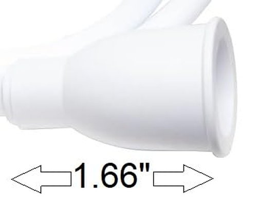 Diane Portable Shampoo Spray Hose – Sink Hose Nozzle for Washing Hair – 43” – White – D880