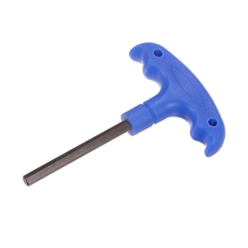 HARFINGTON H6 T-Handle Hex Key Wrench 6mm S2 Steel T-Key Inner Hexagon Spanner Repair Tool