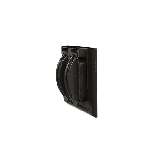 Hubbell-Raco 5180-2 2-Hole Weatherproof Device Cover, 4-9/16 in L X 2-13/16 in W X 1 in T, Bronze