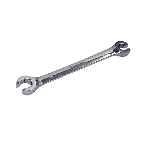 YXQ Flare Nut Wrench 10mm x 12mm Metric Double Open End for Removing Replacing Nuts, 1 Piece