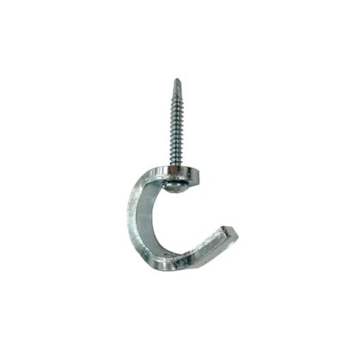 Hook Screw (2pk) - Power Driven Hook Screw - Easy-to-use - Self Tapping - Quick Install