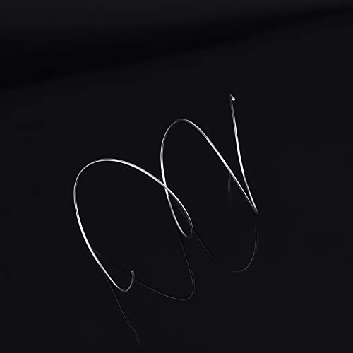 AIEX 14inch Silver Solder Wire, Low Temp Silver Solder Wire Hard Silver Welding Wire Tools for Jewelry Making Repair Electronic Soldering Diameter 0.8mm