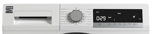 Kenmore 4.0 cu. ft. Ventless Compact Front Load Electric Dryer-with Guard to Reduce Wrinkles & Static-Sanitize and Smart Sensor Drying-LED-Energy Star Certified, White