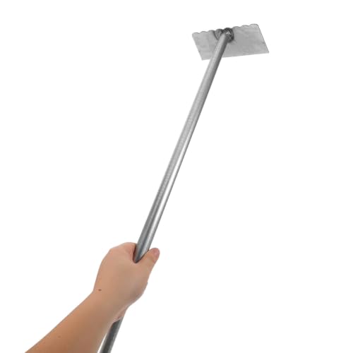 Heavy-Duty Trash Compactor Tool with Long Handle - 2pcs Stainless Steel