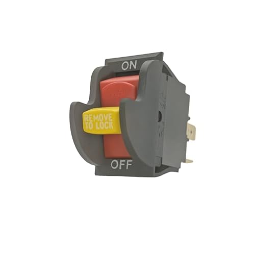 SW7A On-Off Toggle Switch 2 Prong for Delta, Ryobi 46023, Delta/Porter Cable 489105-00, 438010170141,Compatible with Table Saws, Drill Press, Power Tools, Planer, Band Saw