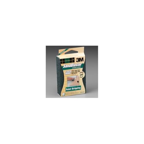 3M SandBlaster Paint Stripping Sanding Sponges, 36/Coarse Grit,
