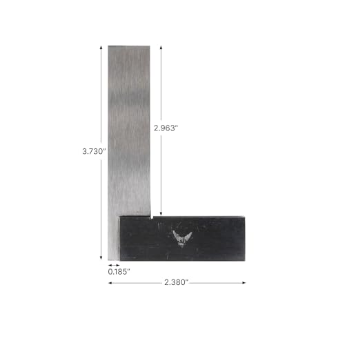 Machinist Square 3”, True 90° ±0.0006”