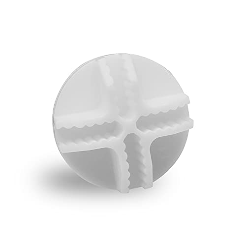 30Pcs Wire Cube Connectors Plastic Grid Cube Organizer Connector for Modular Closet Storage Organizer & Wire Shelving (White)