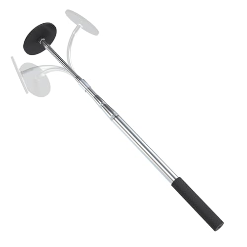 Telescoping Magnetic Pickup Tool - 58LB Strength, Extends 16"-42" with Bendable Metal Hose for Easy Nail/Screw Retrieval