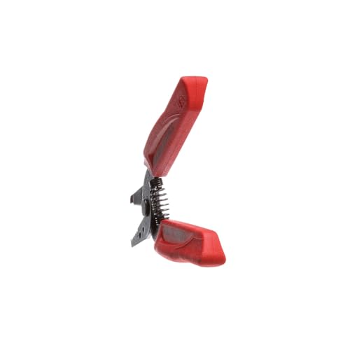 Klein Tools 11046 Wire Stripper, Wire Cutter, Made in USA, Stripping / Cutting Tool for 16-26 AWG Stranded, Compact Nose with Precision-ground Stripping Holes