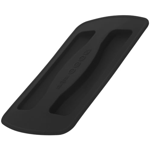 UPKOCH Silicone Toaster Top Cover Lid Black 6.88 x 4.13 in - 1pc