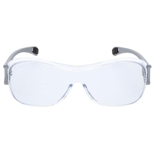 MCR Safety Glasses OG110AF Law Over The Glass Safety Dialectric Glasses, Polycarbonate Clear Lens with UV Protection, Scratch Resistant and Anti-Fog Coating , 1 Pair
