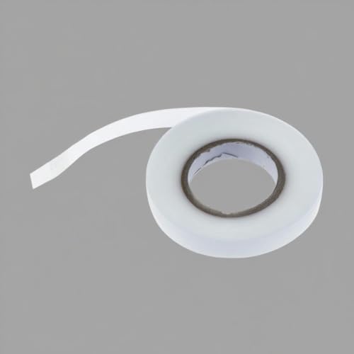 HEVSTIL 4 Rolls Stretchable Garden Tie Tape ? 3/7-Inch x 82ft Polyethylene Plant Support Ties | Reusable Stretch Plant Clips for Securing Vines, Flowers & Vegetables Indoors (White)