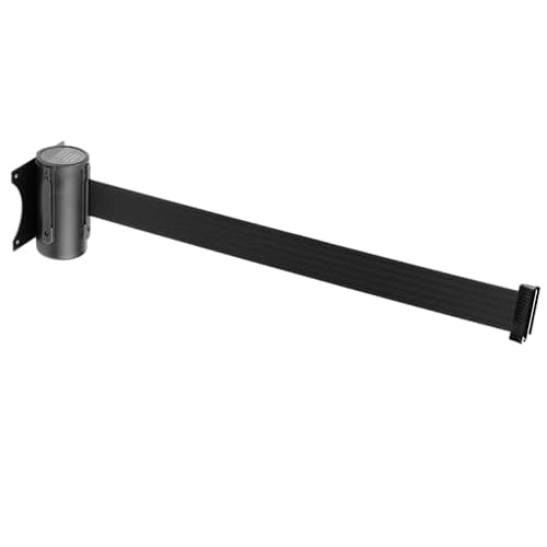 US Weight U2501 Wall Mount with Retractable Belt ? 13' Black