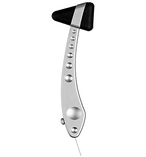 Prestige Medical Ergonomic Reflex Hammer with Retracting Filament - 6 inch Diagnostic Tool