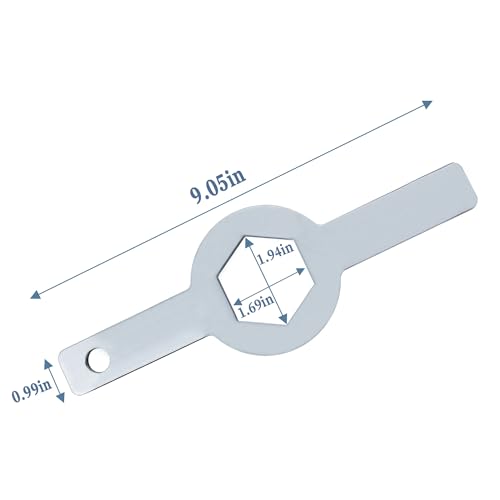 TB123A Washer Spanner Wrench For GE Washing machine WX5X1325, WX05X1325 (1-11/16" GE Washer Only) HD Tub Nut Spanner Wrench/Tool (Set of 1)