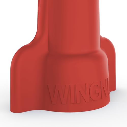 Ideal Electrical Wing-Nut Wire Connector 30-452, Red, Pack of 100