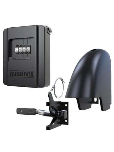 Yardlock Regular Keyless Fence Gate Lock with 2-Way Access - Durable & Waterproof
