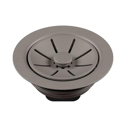 BLANCO Essential Garbage Disposal Flange Insert with Waste Scraper – Truffle